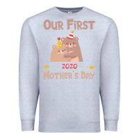 Heather Grey Our First Mother's Day Premium Sweatshirt - Bettercallsaul