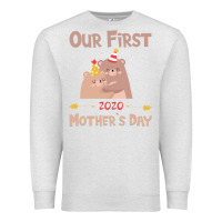Oatmeal Heather Our First Mother's Day Premium Sweatshirt - Bettercallsaul