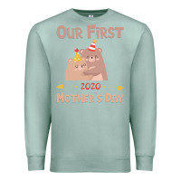 Seafoam Our First Mother's Day Premium Sweatshirt - Bettercallsaul