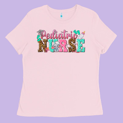 Pediatric Nurse Ladies Tee Designed By Texasbilliewilder