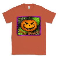 Copper Happy Halloween Pumpkin Classic Tee - Jasminsmagicworld