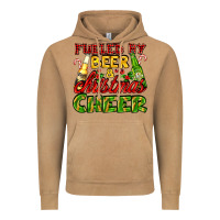 Vintage Camel fueled by beer and christmas cheer with beer bottles Vintage Hoodie - AdoDesignShop