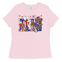 Bubblegum Pink rn registered nurse billie wilder Ladies Tee - texasbilliewilder