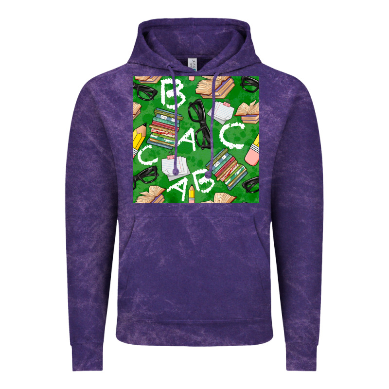English Class Seamless Pattern Vintage Hoodie by BundleAndBundleShop | Teevron