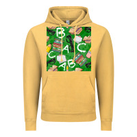 Vintage Mustard english class seamless pattern Vintage Hoodie - BundleAndBundleShop