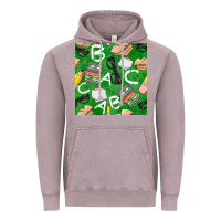 Vintage Zinc english class seamless pattern Vintage Hoodie - BundleAndBundleShop