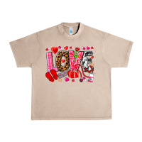 French Oak valentines day love nurse Urban Heavy Tee - NancyCooperArtShop