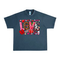 Midnight Navy valentines day love nurse Urban Heavy Tee - NancyCooperArtShop