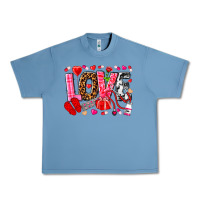 Pebble Blue valentines day love nurse Urban Heavy Tee - NancyCooperArtShop