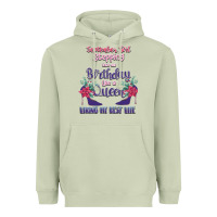 Matcha Womens September Girl Stepping Into My Birthday Heavyweight Hoodie - Bettercallsaul