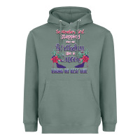 Sage Womens September Girl Stepping Into My Birthday Heavyweight Hoodie - Bettercallsaul
