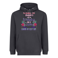 Womens September Girl Stepping Into My Birthday Heavyweight Hoodie | Teevron