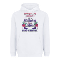 White Womens September Girl Stepping Into My Birthday Heavyweight Hoodie - Bettercallsaul