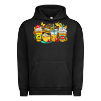Pigment Black school bus coffee cups Urban Hoodie - OliviaCreatesArt