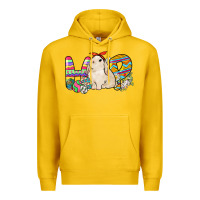 Lemon Hop rabbit Premium Hoodie - NancyCooperArtShop