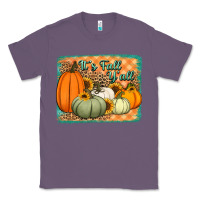 Lavender It's Fall y'all pumpkins halloween and sunflowers Classic Tee - Jasminsmagicworld