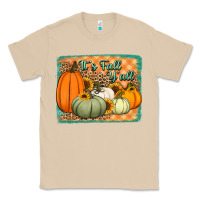 Mushroom It's Fall y'all pumpkins halloween and sunflowers Classic Tee - Jasminsmagicworld