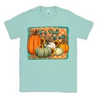 Seafoam It's Fall y'all pumpkins halloween and sunflowers Classic Tee - Jasminsmagicworld