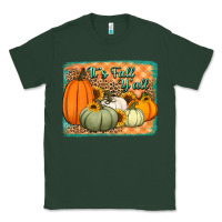 Sports Green It's Fall y'all pumpkins halloween and sunflowers Classic Tee - Jasminsmagicworld