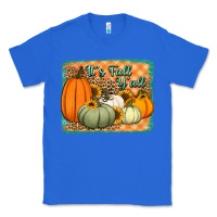 True Royal It's Fall y'all pumpkins halloween and sunflowers Classic Tee - Jasminsmagicworld