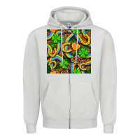 St. Patricks Rainbow Seamless Zipper Hoodie | Teevron