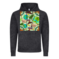 Vintage Black geography class seamless pattern Vintage Hoodie - BundleAndBundleShop