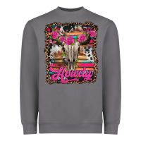 Storm howdy valentine's day bull skull Heavyweight Sweatshirt - Jasminsmagicworld