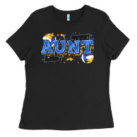 Black aunt volleyball Ladies Tee - Zillion Design Studio