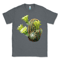 Charcoal Heather nylon hedgehog cactus Classic Tee - LillyAllenDesigns