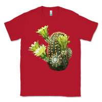 Red nylon hedgehog cactus Classic Tee - LillyAllenDesigns