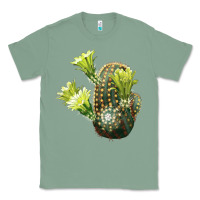 Sage nylon hedgehog cactus Classic Tee - LillyAllenDesigns