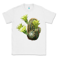 White nylon hedgehog cactus Classic Tee - LillyAllenDesigns
