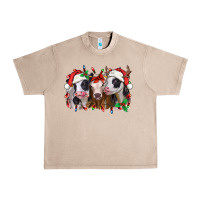 French Oak funny christmas heifers Urban Heavy Tee - Jasminsmagicworld