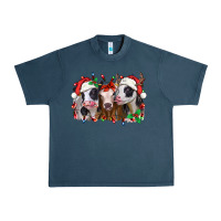 Midnight Navy funny christmas heifers Urban Heavy Tee - Jasminsmagicworld