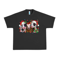 Funny Christmas Heifers Urban Heavy Tee | Teevron