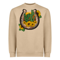 Mushroom western horseshoe sunflower cactus Heavyweight Sweatshirt - BarkalooDesign