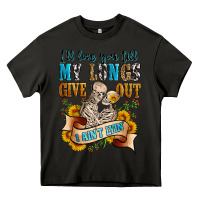 Asphalt i'll love you tillmy lungs give out i ain't lyin' Heavy Core Tee - Zillion Design Studio