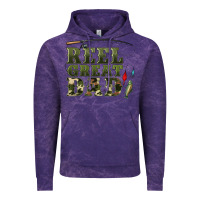 Cloud Purple reel great dad Vintage Hoodie - Artiststas