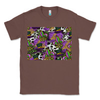 Chestnut mardi gras celebration pattern Classic Tee - CowhideDigitalArt