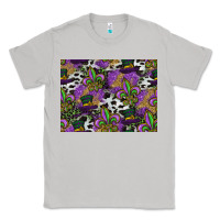 Moon Dust mardi gras celebration pattern Classic Tee - CowhideDigitalArt
