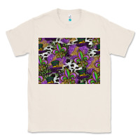 Natural mardi gras celebration pattern Classic Tee - CowhideDigitalArt