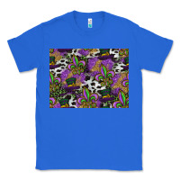 True Royal mardi gras celebration pattern Classic Tee - CowhideDigitalArt