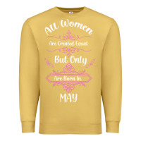 Antique Gold all women are created equal but only the smartest are born in may Premium Sweatshirt - Bettercallsaul