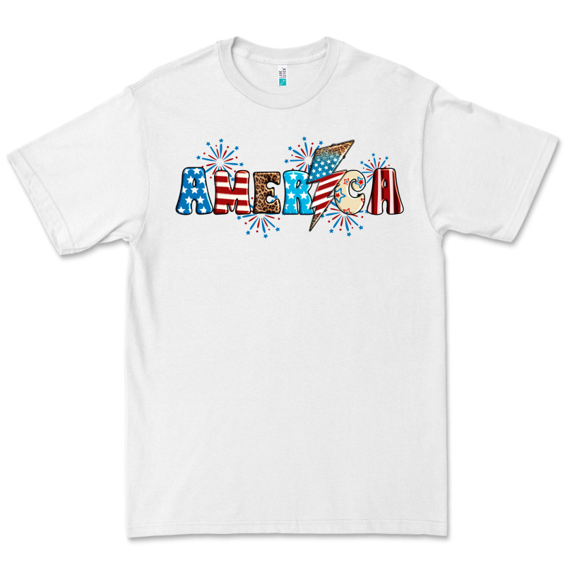 Lightning Bolt With America Premium Tee by Neo Western | Teevron