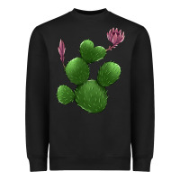 Black heart cactus Heavyweight Sweatshirt - Jasminsmagicworld
