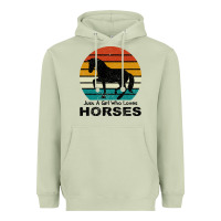 Matcha Just A Girl Who Loves Horses Heavyweight Hoodie - Bettercallsaul