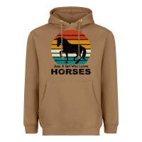 Toasted Coconut Just A Girl Who Loves Horses Heavyweight Hoodie - Bettercallsaul