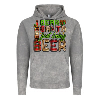 Cloud Rock dear santa just bring a beer with a beer bottle Vintage Hoodie - AdoDesignShop