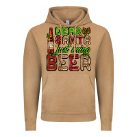 Dear Santa Just Bring A Beer With A Beer Bottle Vintage Hoodie | Teevron