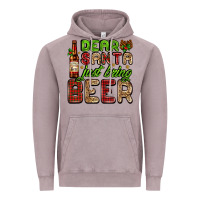 Vintage Zinc dear santa just bring a beer with a beer bottle Vintage Hoodie - AdoDesignShop